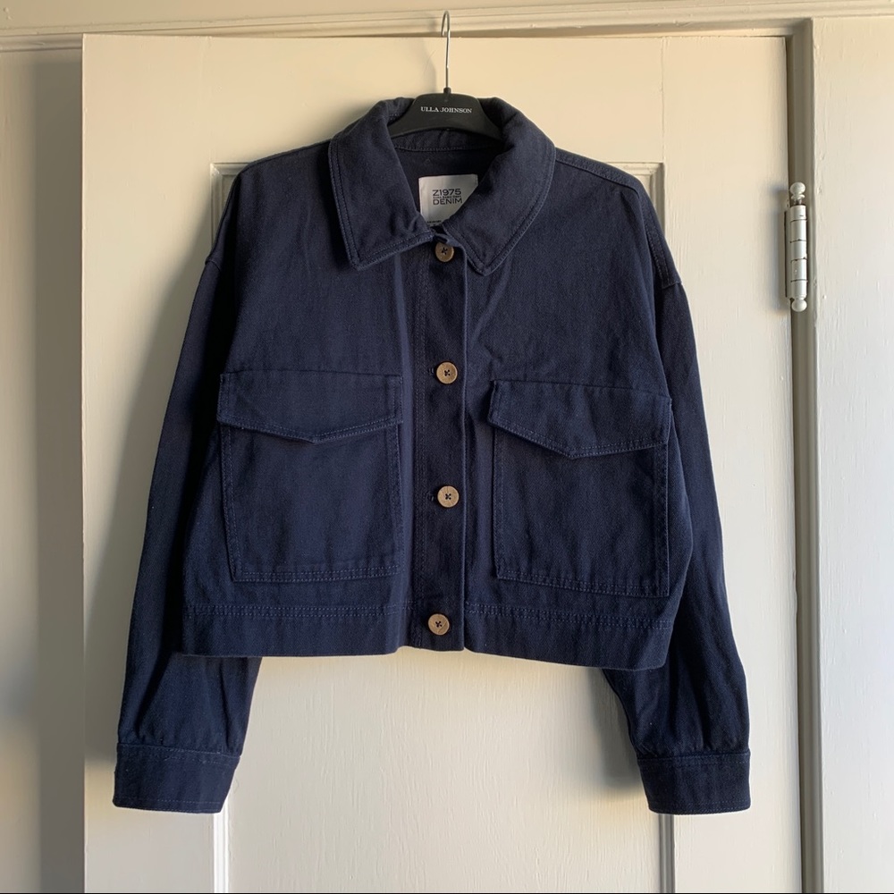 Zara Boxy Cropped Jacket